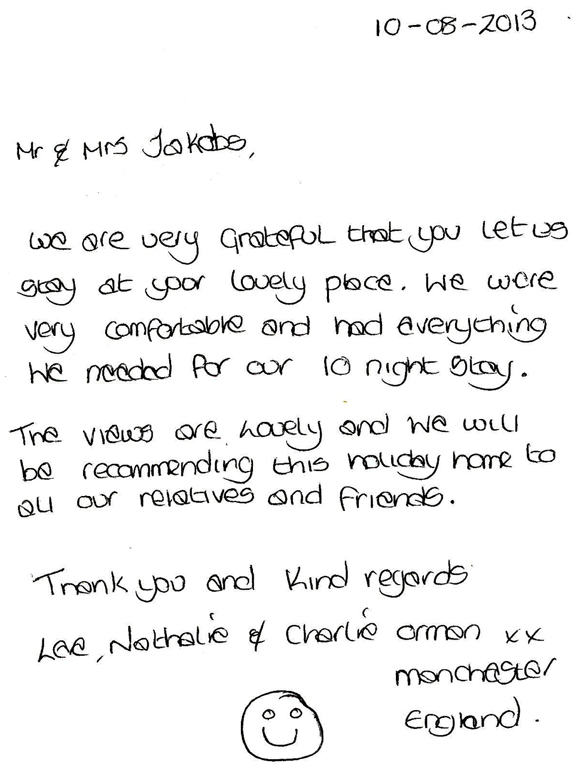 Casa Las Florers G�stebucheintrag